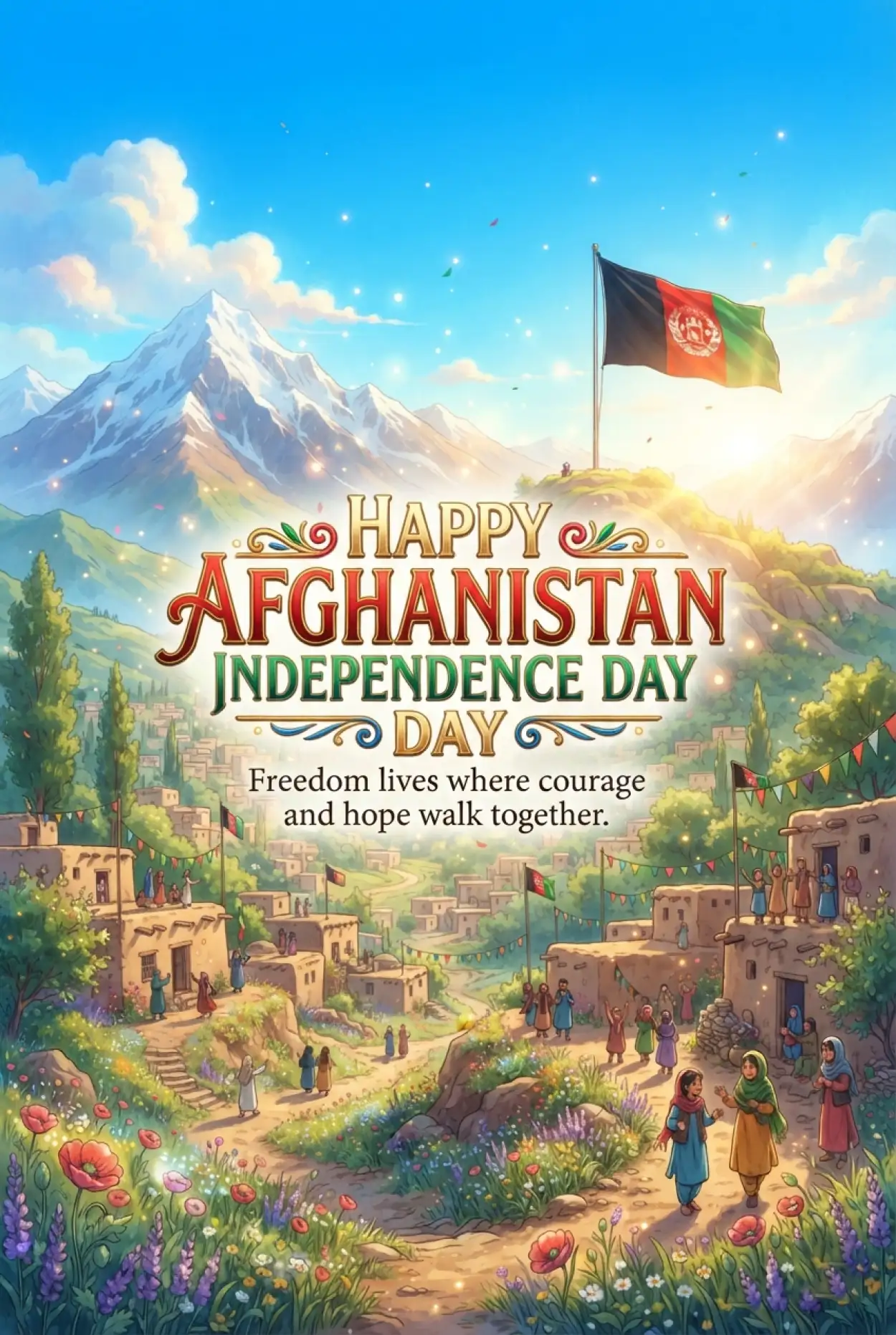 Free Download Afghan Independence Day 2026 Date - High Quality Afghan Independence Day 2026 Image