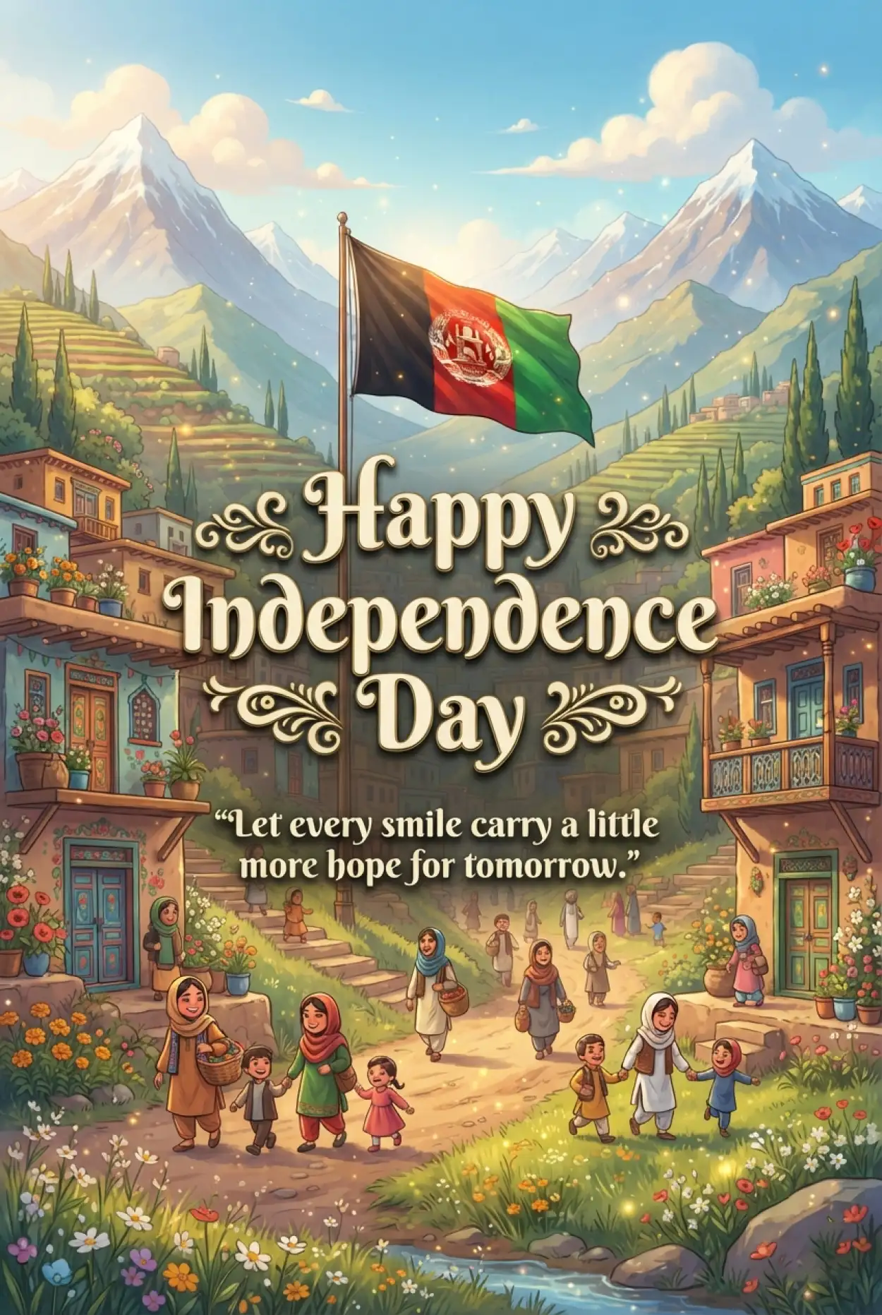 Free Download Afghan Independence Day 2026 Facebook Post - High Quality Afghan Independence Day 2026 Image