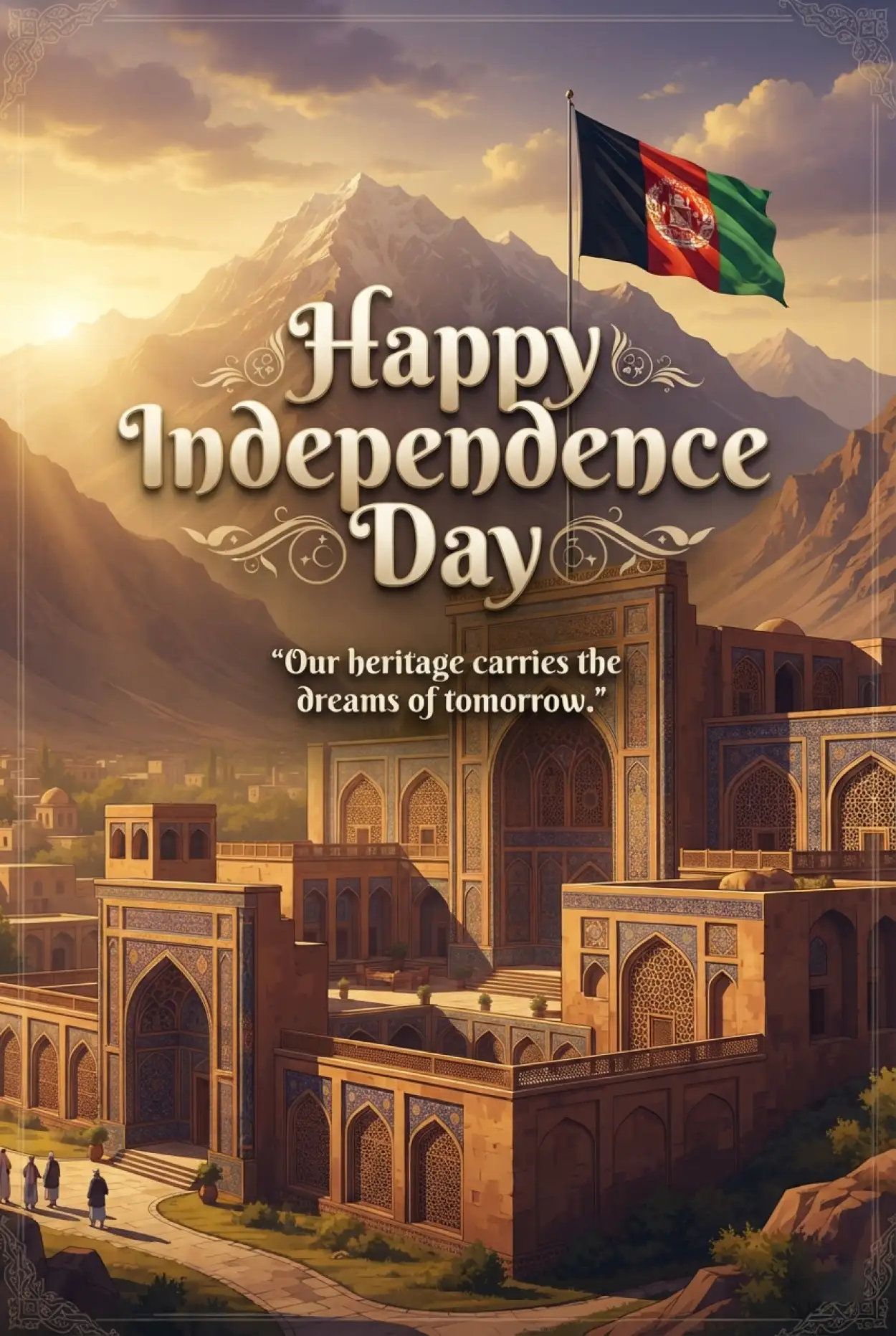 Free Download Afghan Independence Day 2026 Messages - High Quality Afghan Independence Day 2026 Image