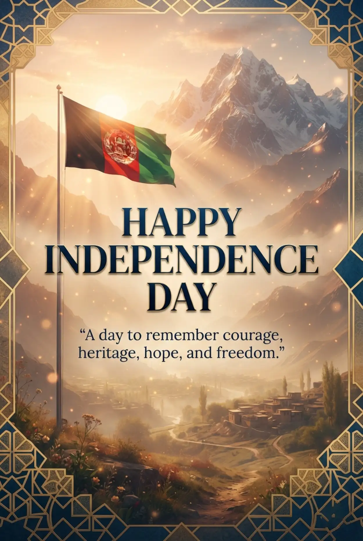 Free Download Afghan Independence Day 2026 Quote Images - High Quality Afghan Independence Day 2026 Image