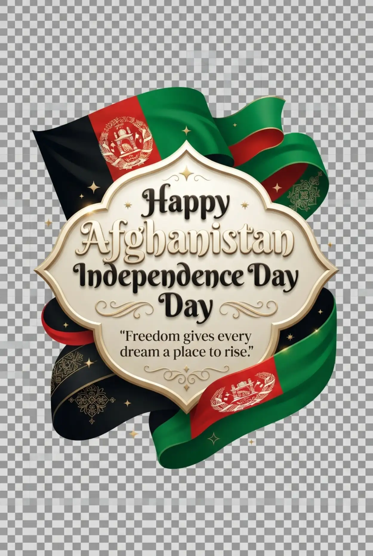 Free Download Afghan Independence Day 2026 Transparent Png - High Quality Afghan Independence Day 2026 Transparent PNG