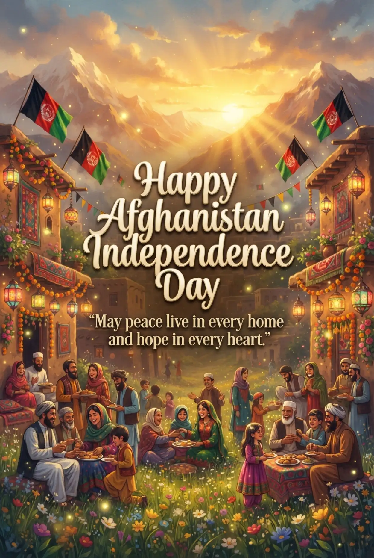 Free Download Afghanistan Independence Day 2026 Decoration Ideas - High Quality Afghan Independence Day 2026 Image
