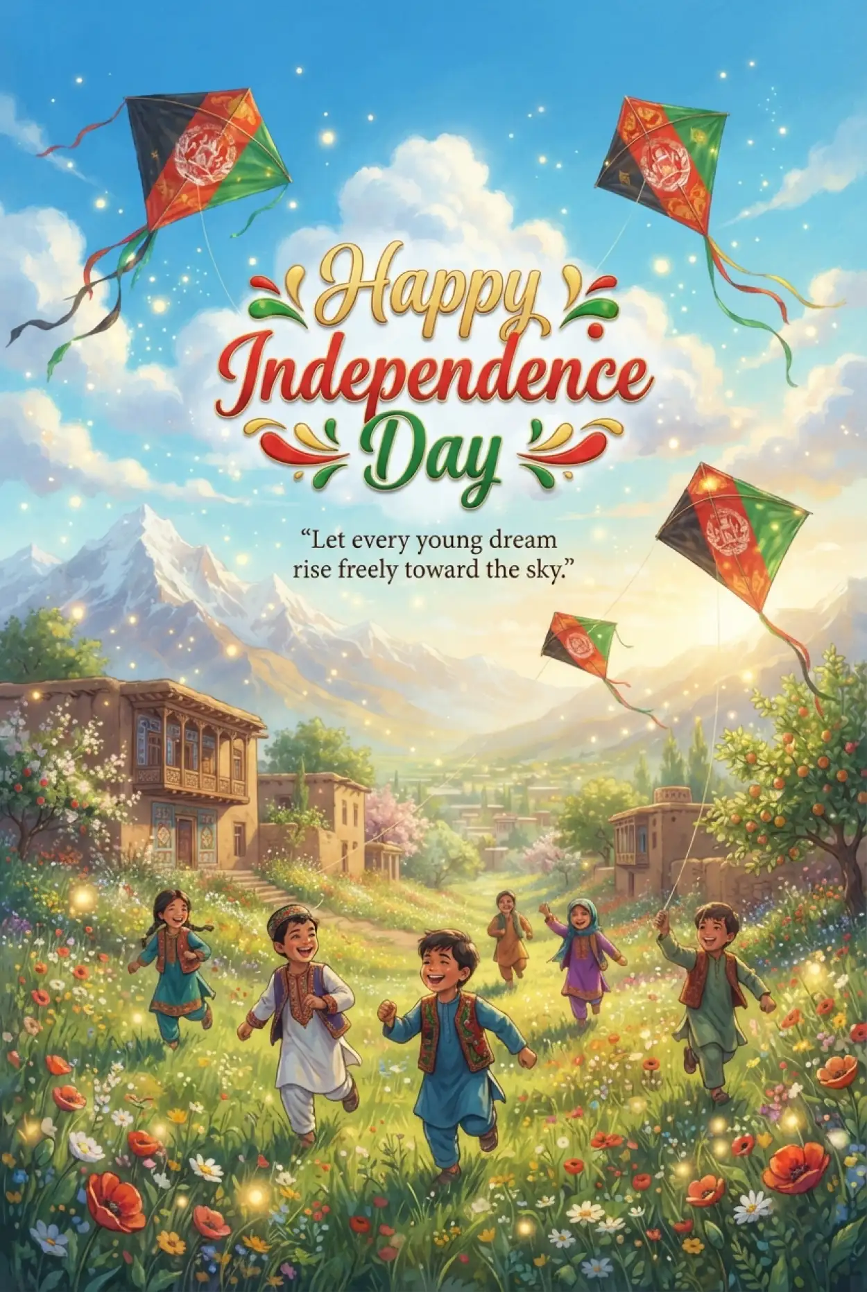 Free Download Afghanistan Independence Day 2026 Kids Activities - High Quality Afghan Independence Day 2026 Image