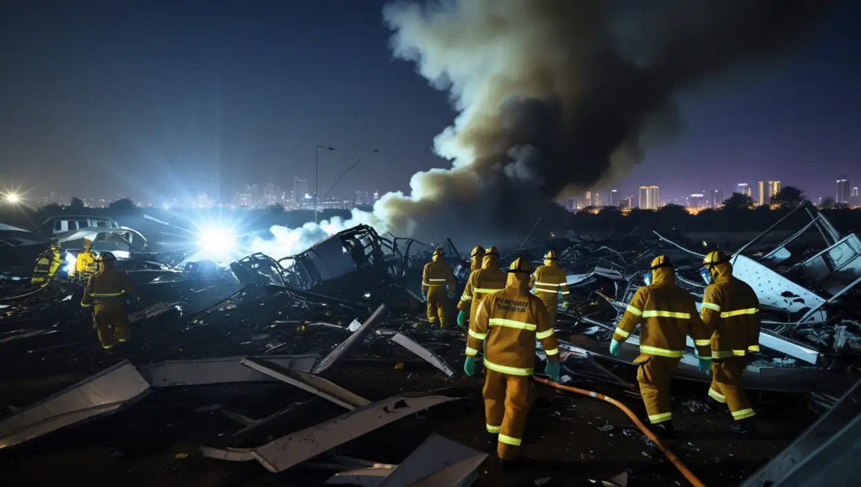 Ahmedabad air crash breaking news