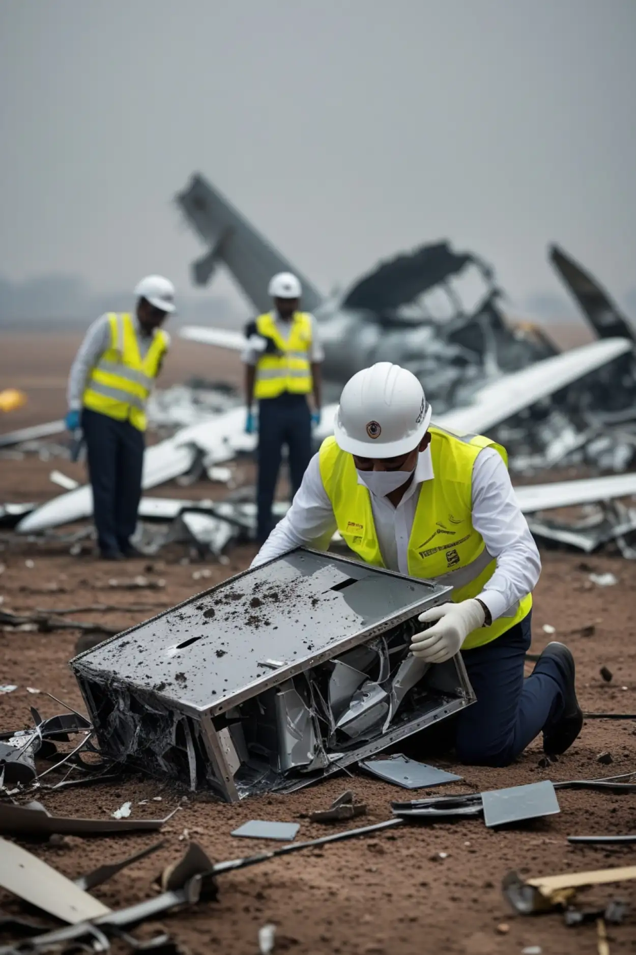 Ahmedabad airport accident footage