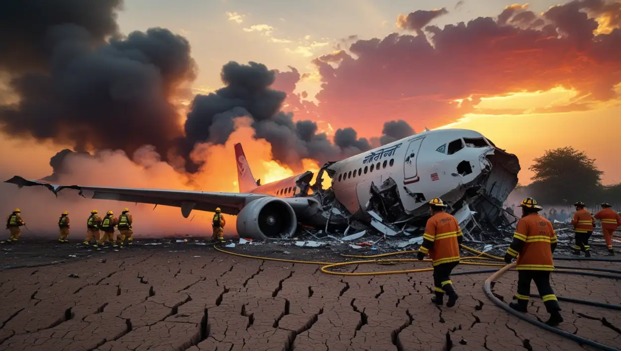 Ahmedabad plane crash real video download