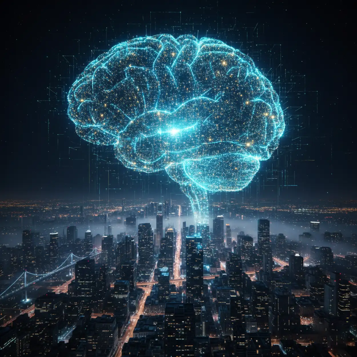 Free Download Ai Business Background Artificial Brain Concept - High Quality Ai Business Background Background