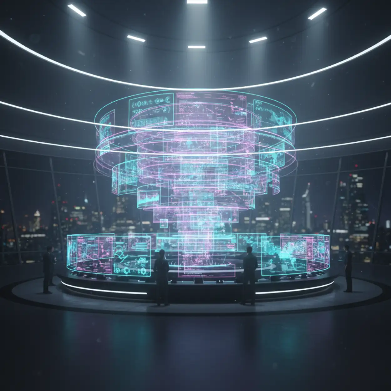 ai business background premium look