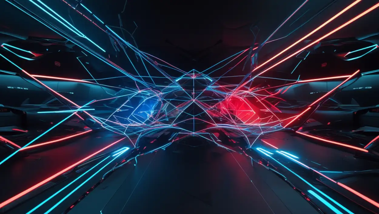 AI-generated black thumbnail background