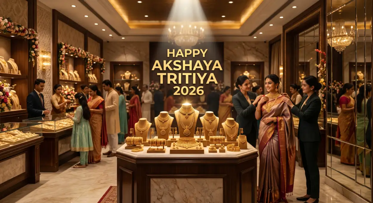Free Download Akshaya Tritiya 2026 Wishes Business Promotion - High Quality Akshaya Tritiya 2026 Wishes Image