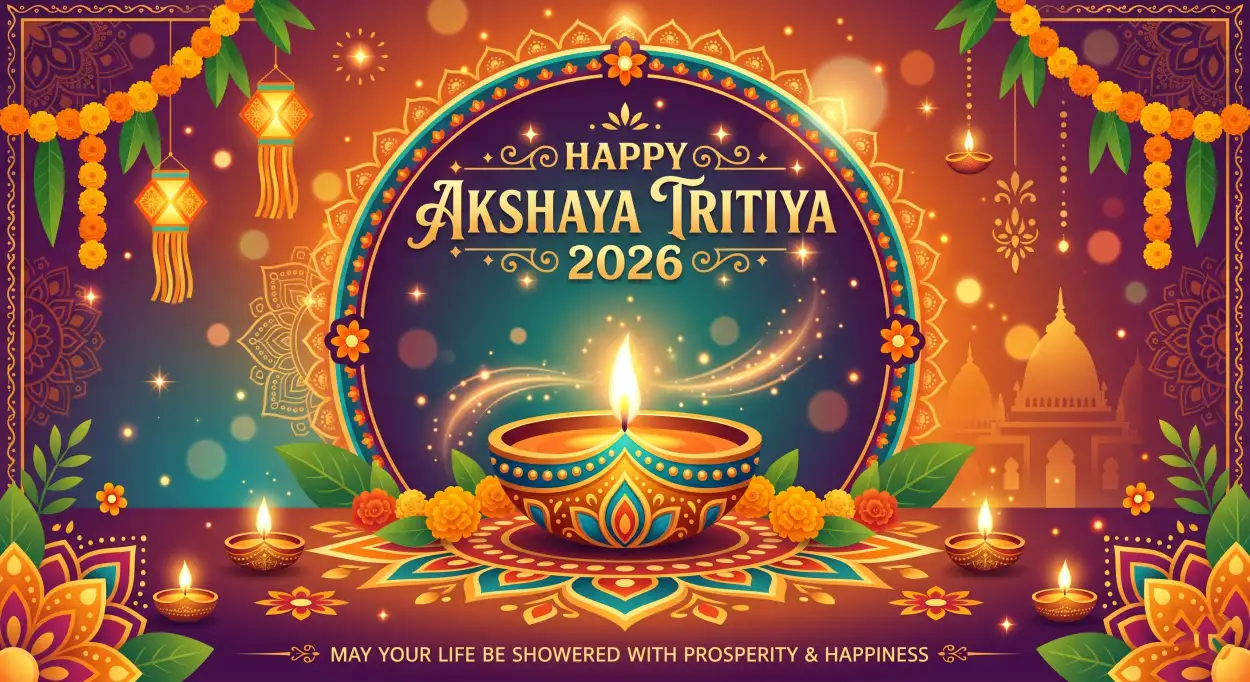 Free Download Akshaya Tritiya 2026 Wishes Clipart Png - High Quality Akshaya Tritiya 2026 Wishes Transparent PNG