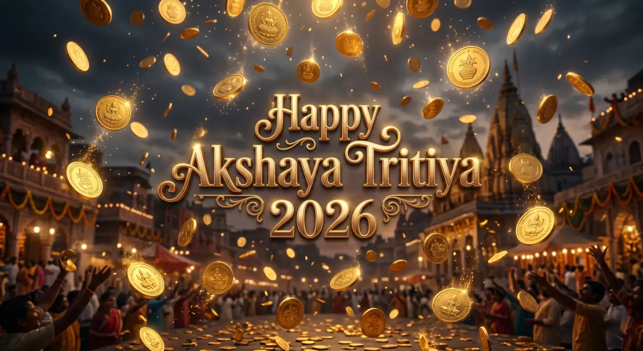 Free Download Akshaya Tritiya 2026 Wishes Discount Banner - High Quality Akshaya Tritiya 2026 Wishes Image