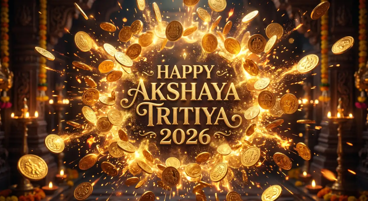 Free Download Akshaya Tritiya 2026 Wishes Festival Banner - High Quality Akshaya Tritiya 2026 Wishes Image