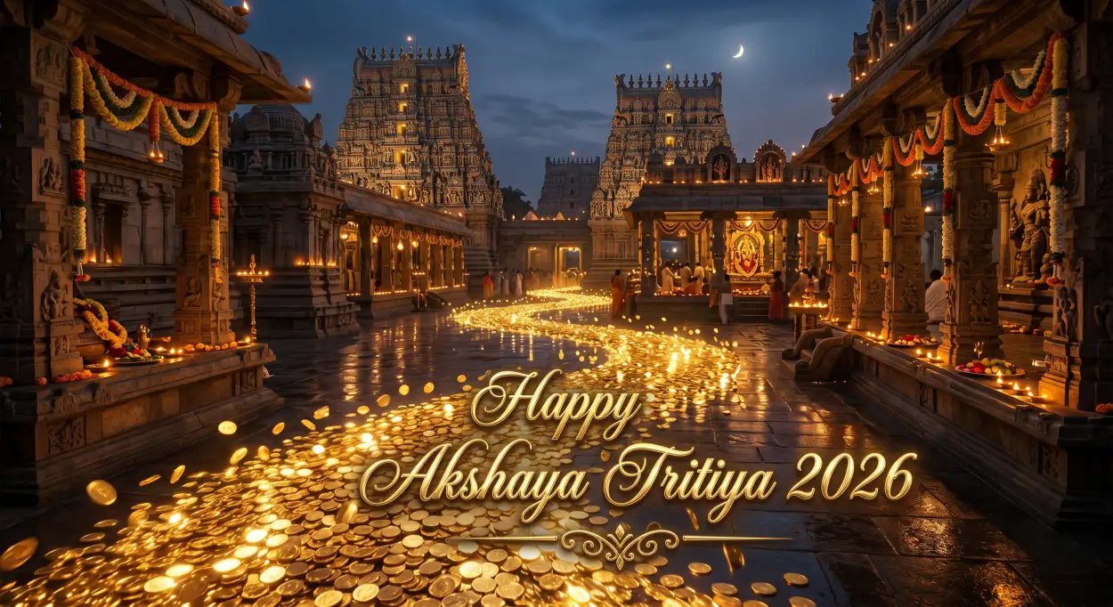 Free Download Akshaya Tritiya 2026 Wishes Morning Greeting Images - High Quality Akshaya Tritiya 2026 Wishes Image