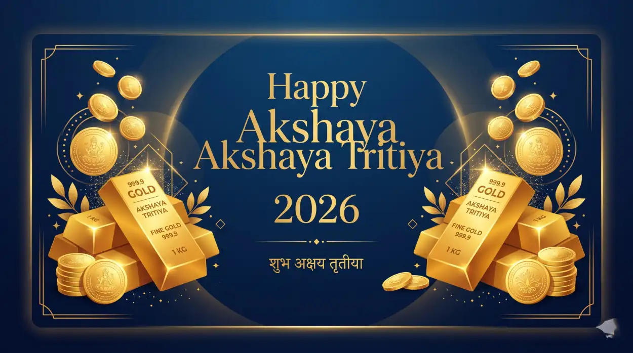 Free Download Akshaya Tritiya 2026 Wishes Social Media Post - High Quality Akshaya Tritiya 2026 Wishes Image