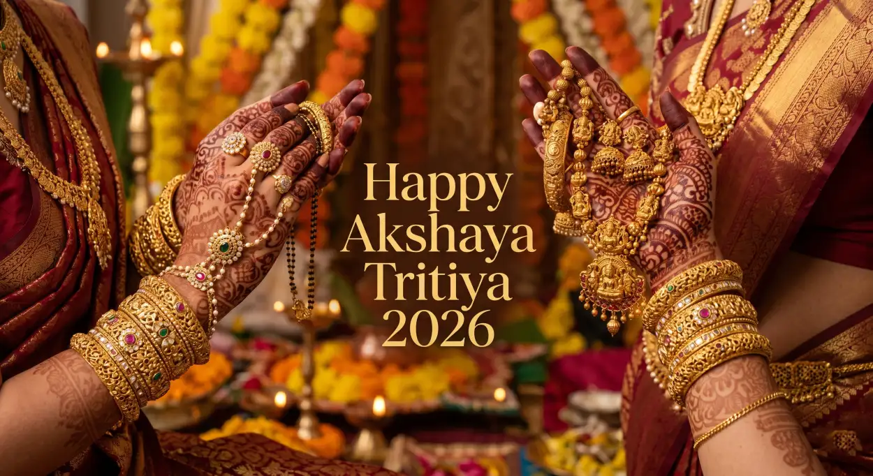 Free Download Akshaya Tritiya 2026 Wishes Web Banner - High Quality Akshaya Tritiya 2026 Wishes Image