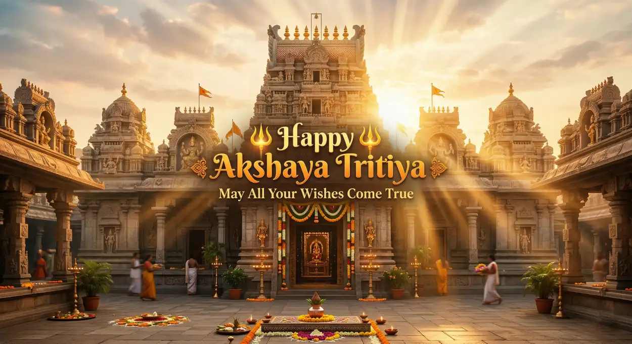 Free Download Akshaya Tritiya Festive Background Png - High Quality Happy Akshaya Tritiya 2026 Transparent PNG