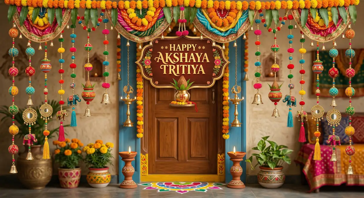Free Download Akshaya Tritiya Festive Design Images Hd Free Download - High Quality Happy Akshaya Tritiya 2026 Image