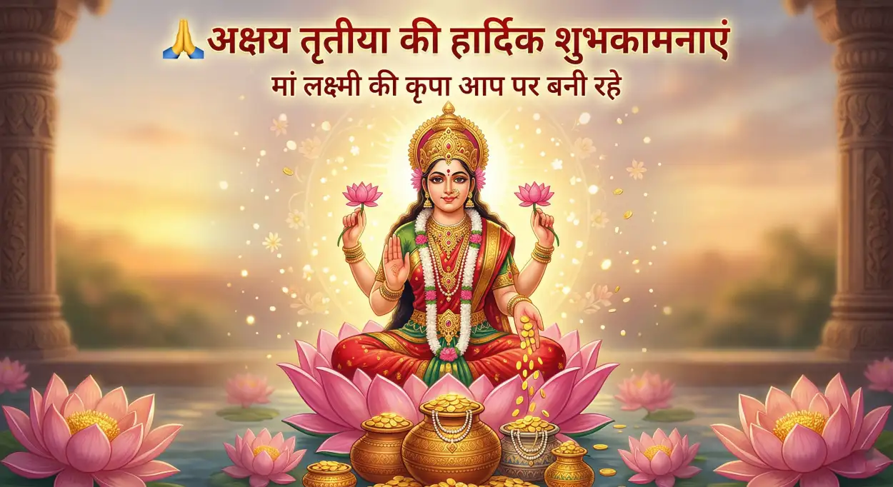 Free Download Akshaya Tritiya Goddess Lakshmi Png Images - High Quality Happy Akshaya Tritiya 2026 Transparent PNG