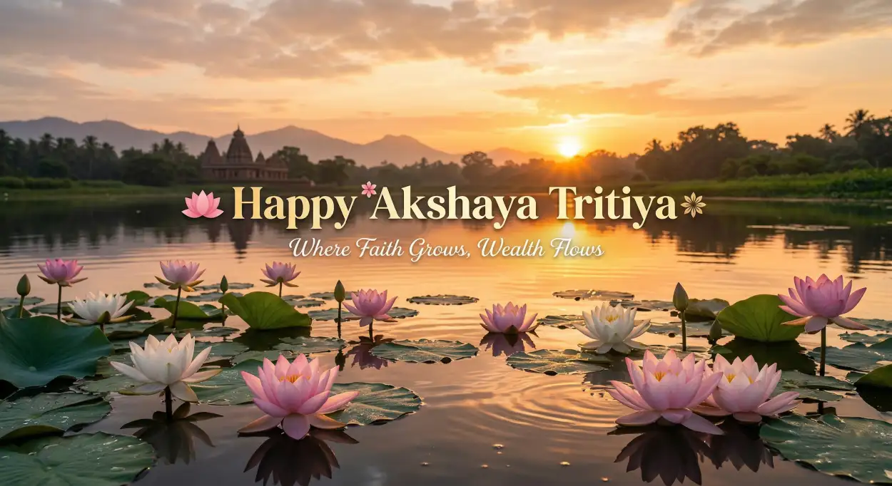 Free Download Akshaya Tritiya Spiritual Quotes Images - High Quality Happy Akshaya Tritiya 2026 Image
