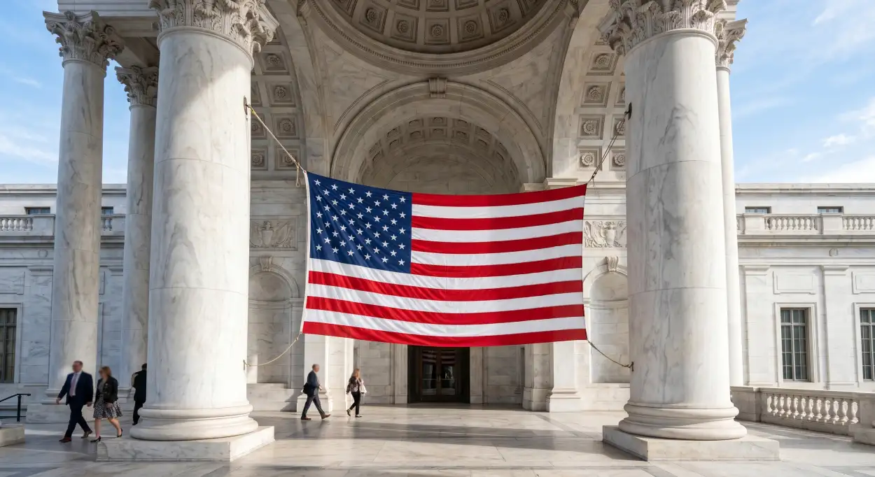 Free Download American Flag Waving Images For Patriotic Holiday Promotions - High Quality Usa Flag Image