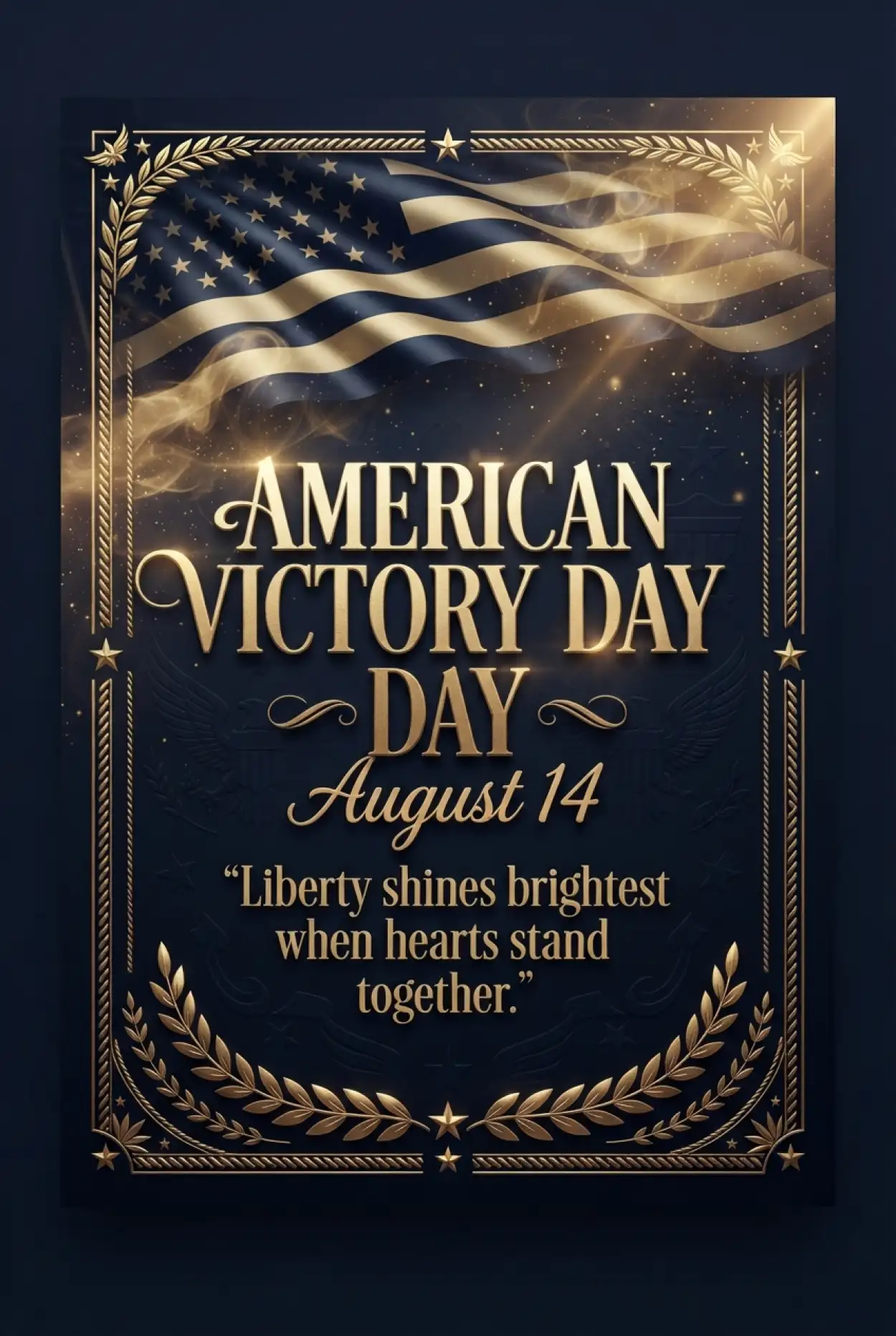 Free Download American Victory Day Community Celebration - High Quality American Victory Day 2026 Image