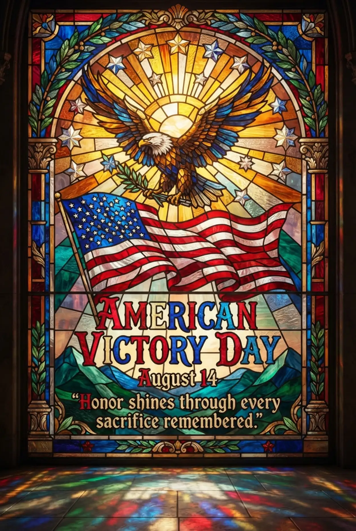 Free Download American Victory Day Patriotic Artwork - High Quality American Victory Day 2026 Image
