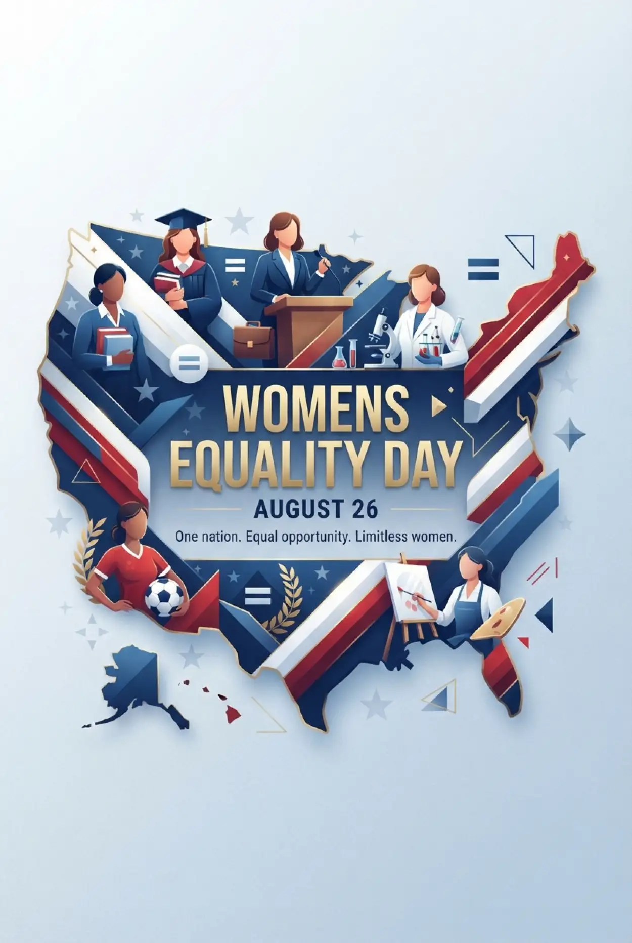 Free Download American Womens Equality Day 2026 Background Free Download - High Quality American Womens Equality Day 2026 Background Image