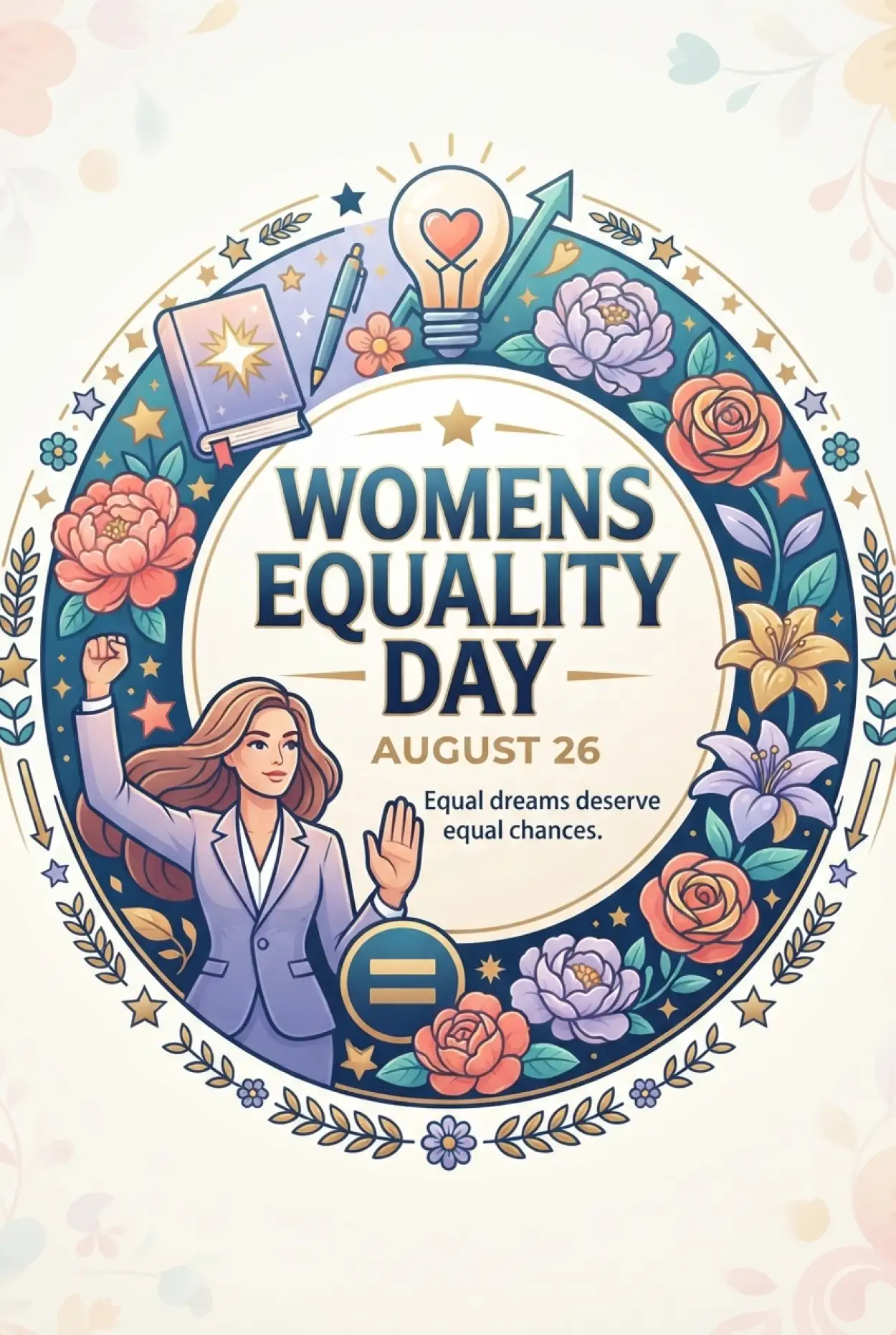 Free Download American Womens Equality Day 2026 Whatsapp Status - High Quality American Womens Equality Day 2026 Image
