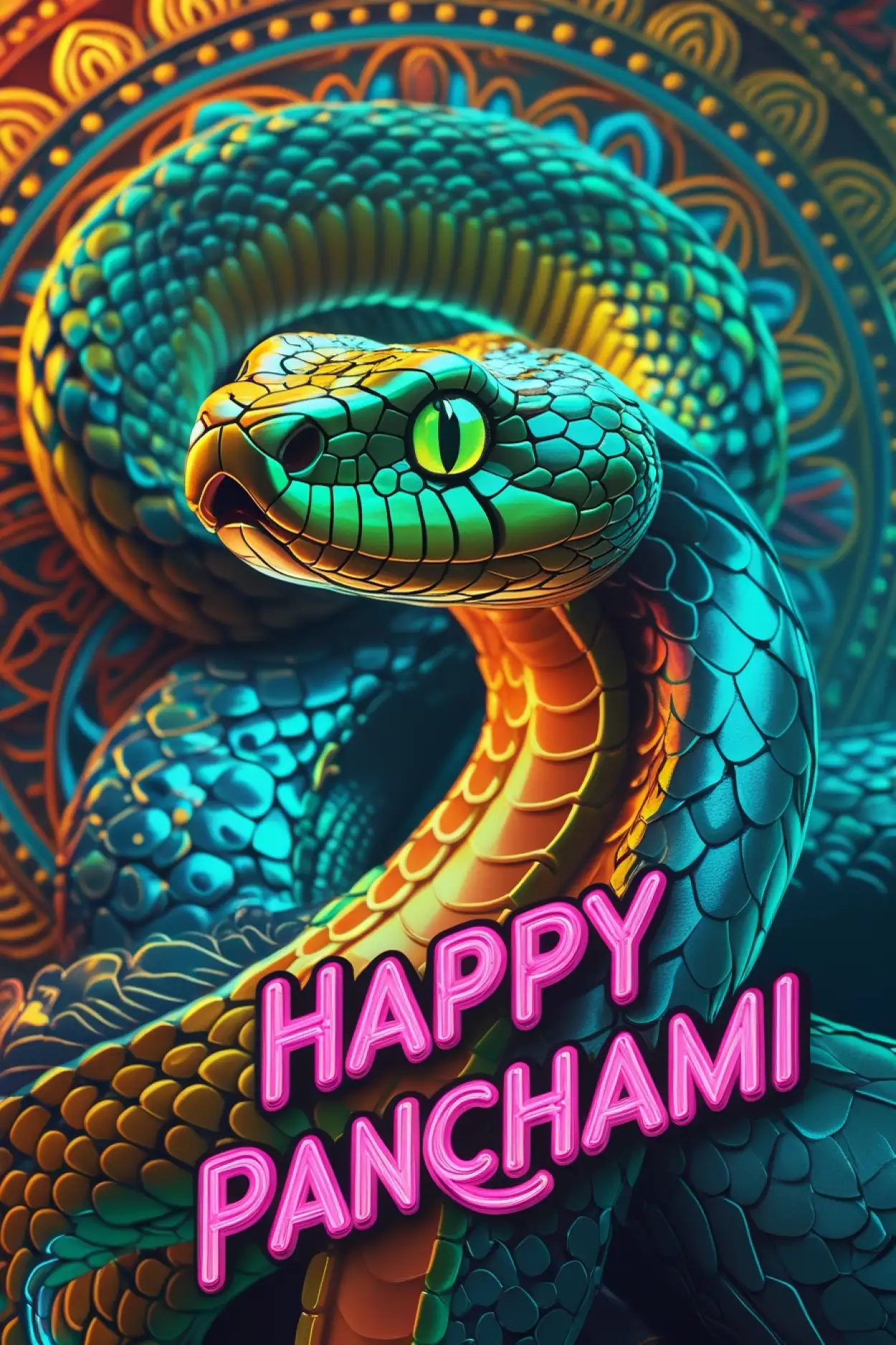 Animated Nag Panchami GIF to image