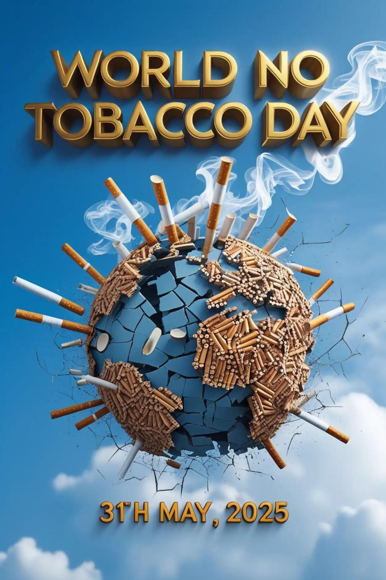 Free Download Anti Tobacco Day Banner Download Free - High Quality World No Tobacco Day Background