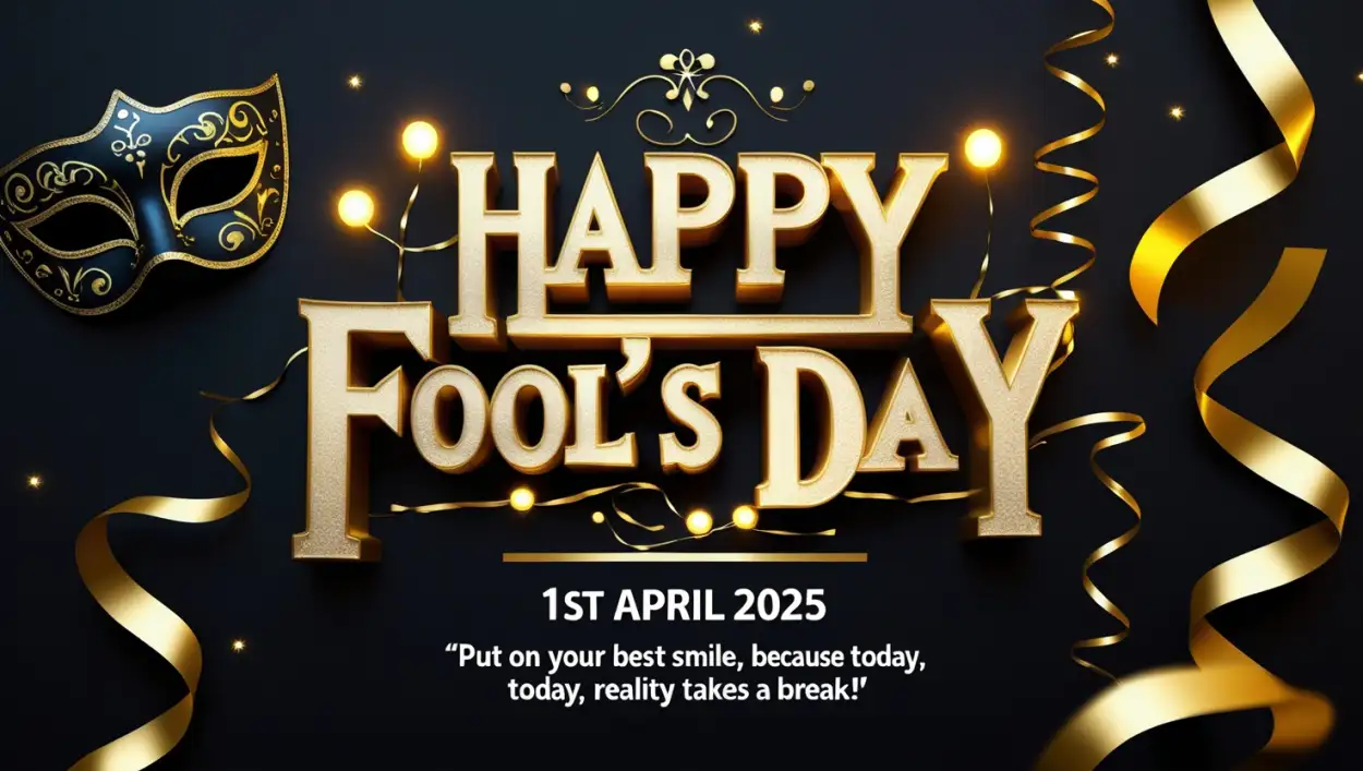 April Fools Day Typography 3D Text Design - Royalty Free Happy April Fool Day Image | Pngmagic Free Download April Fools Day Typography 3D Text Design - High Quality Happy April Fool Day Background