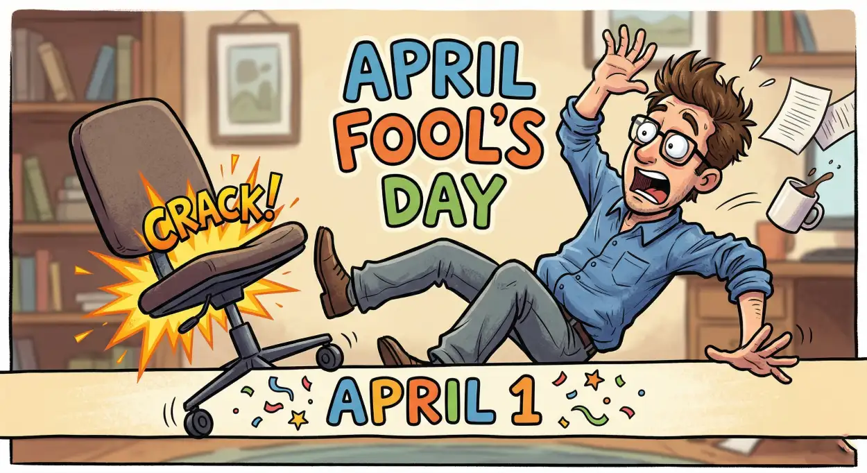 Free Download April Fools Day Vector Illustration Funny - High Quality April Fools Day Image