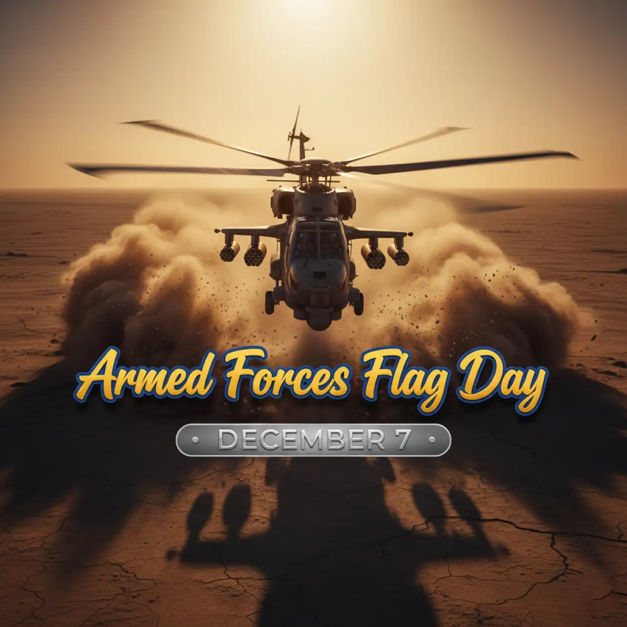 armed forces flag day facebook cover photo