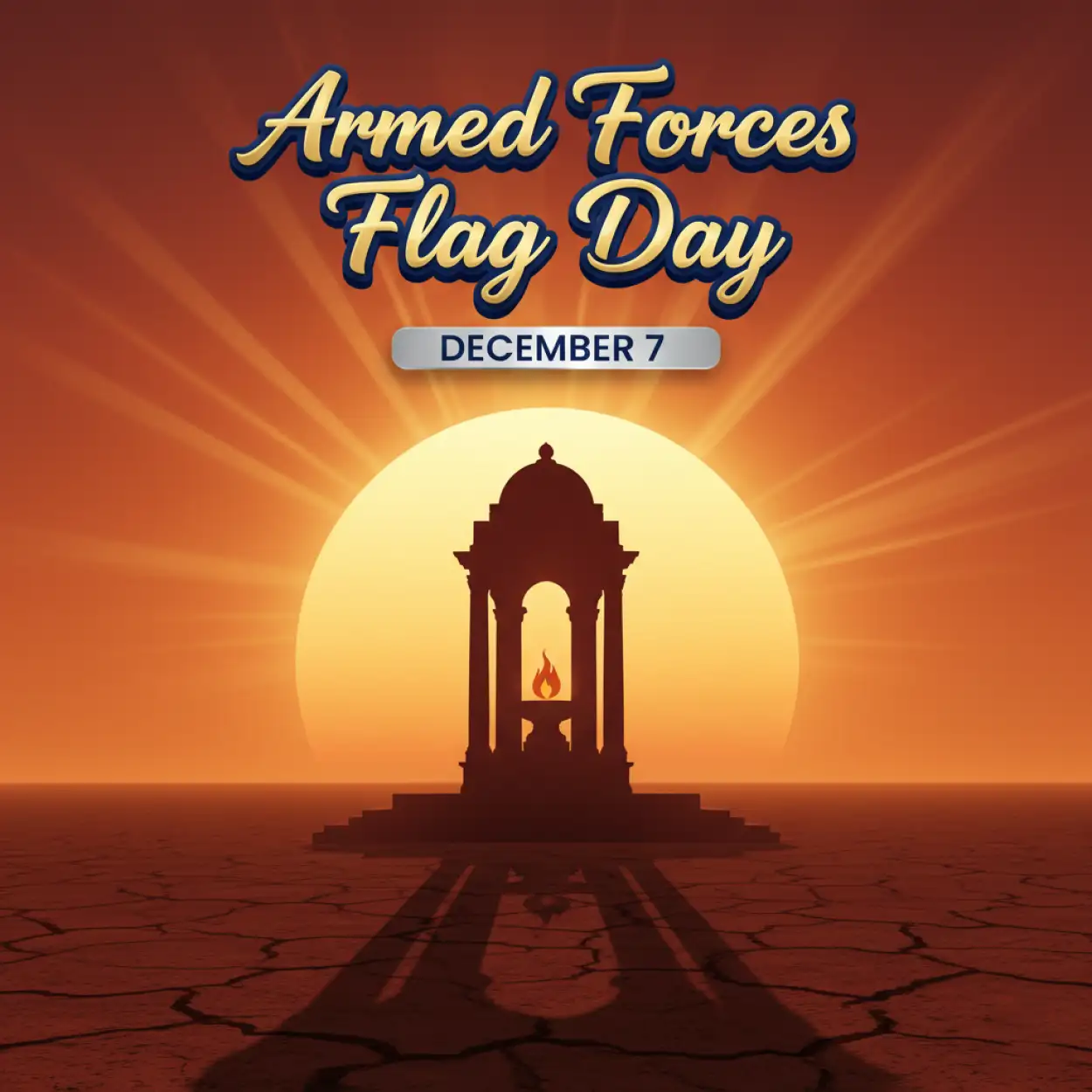 armed forces flag day tribute to martyrs images