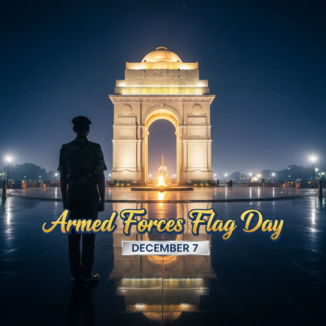 armed forces flag day