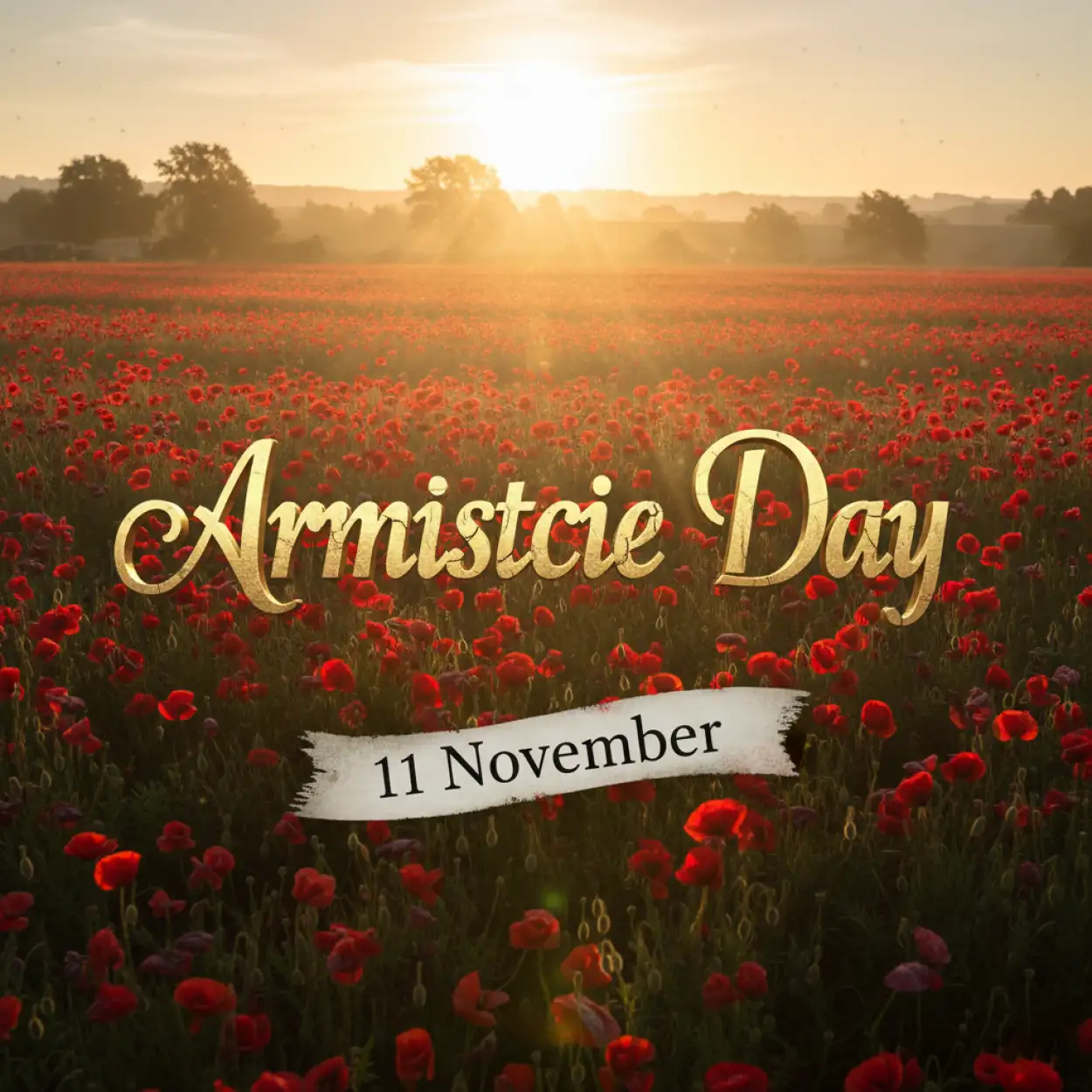 armistice day 2025 banner for websites