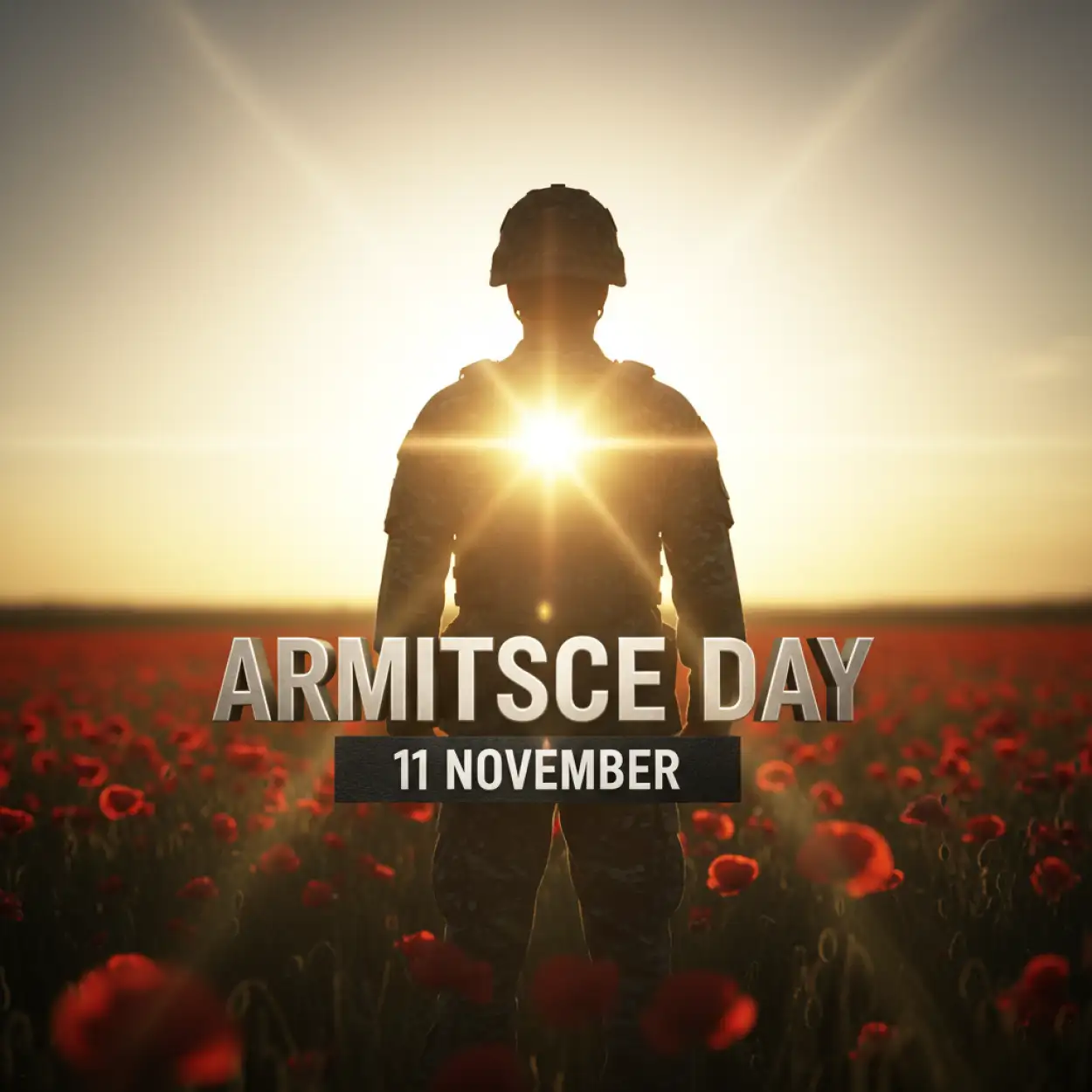 armistice day british army tribute image