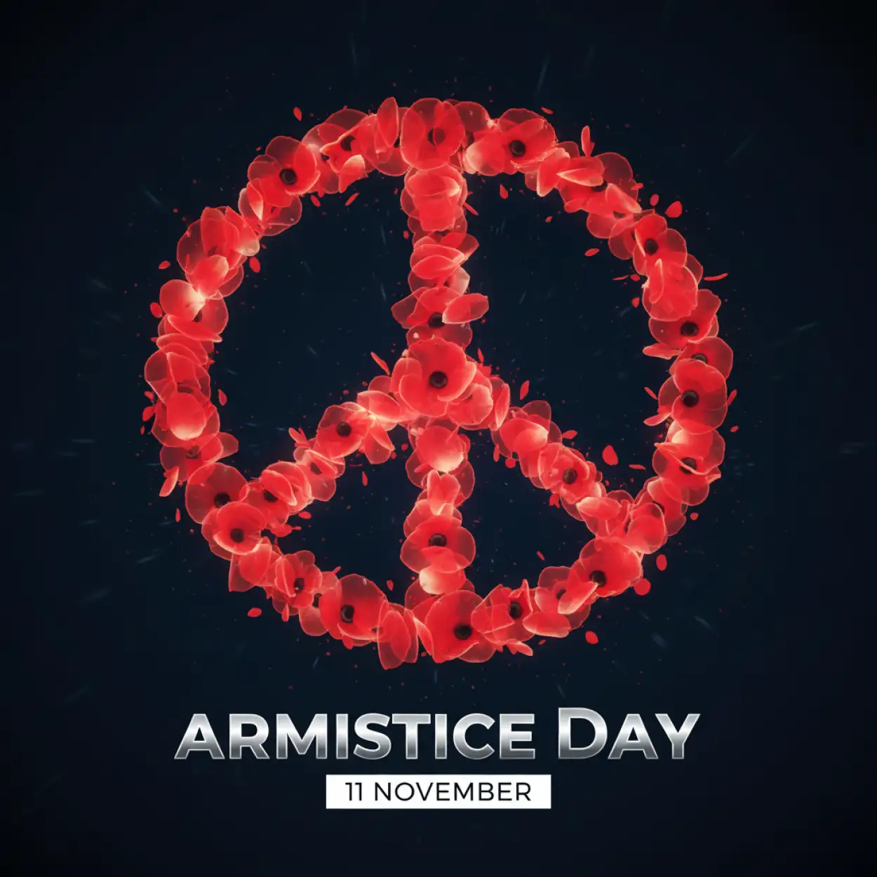 armistice day poster for students project