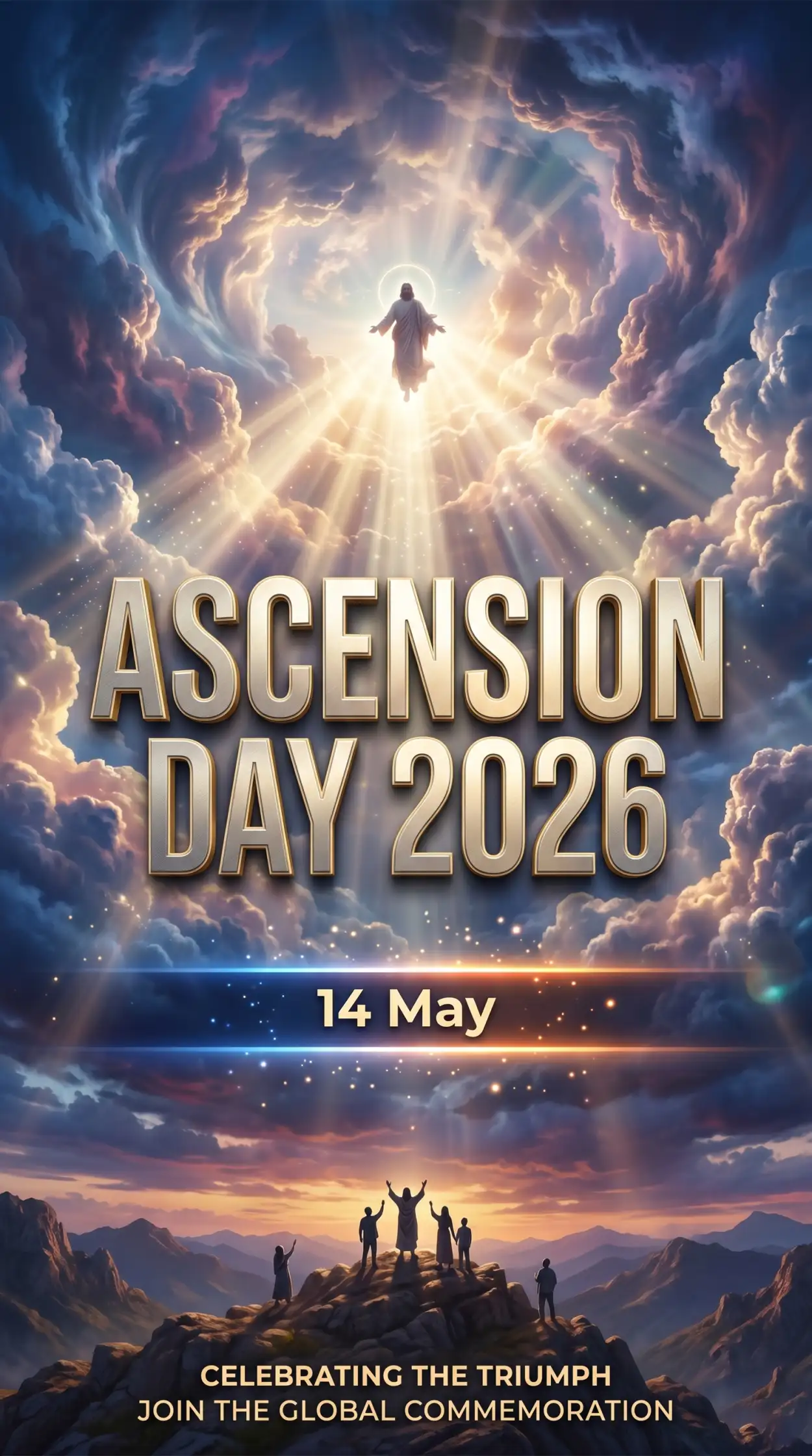 Free Download Ascension Day 2026 Celebration Images - High Quality Ascension Day 2026 Wishes Image