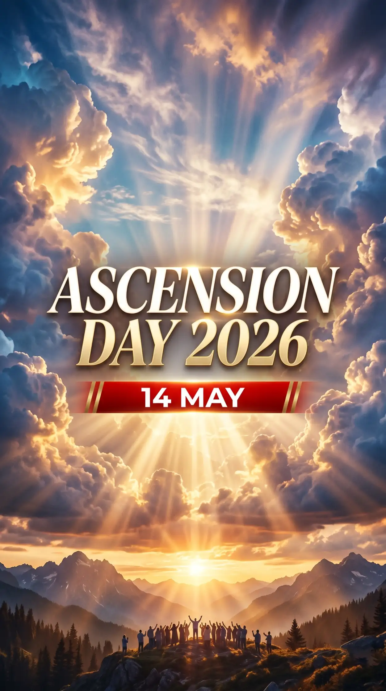 Free Download Ascension Day 2026 Holy Day Wishes - High Quality Ascension Day 2026 Wishes Image