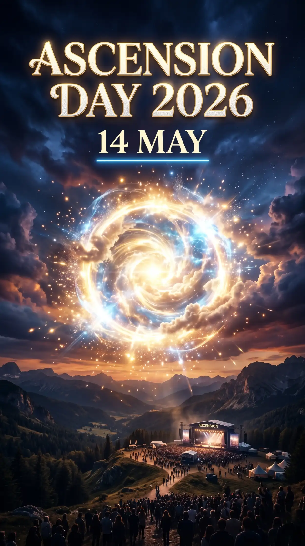 Free Download Ascension Day 2026 Spiritual Wallpapers - High Quality Ascension Day 2026 Wishes Image