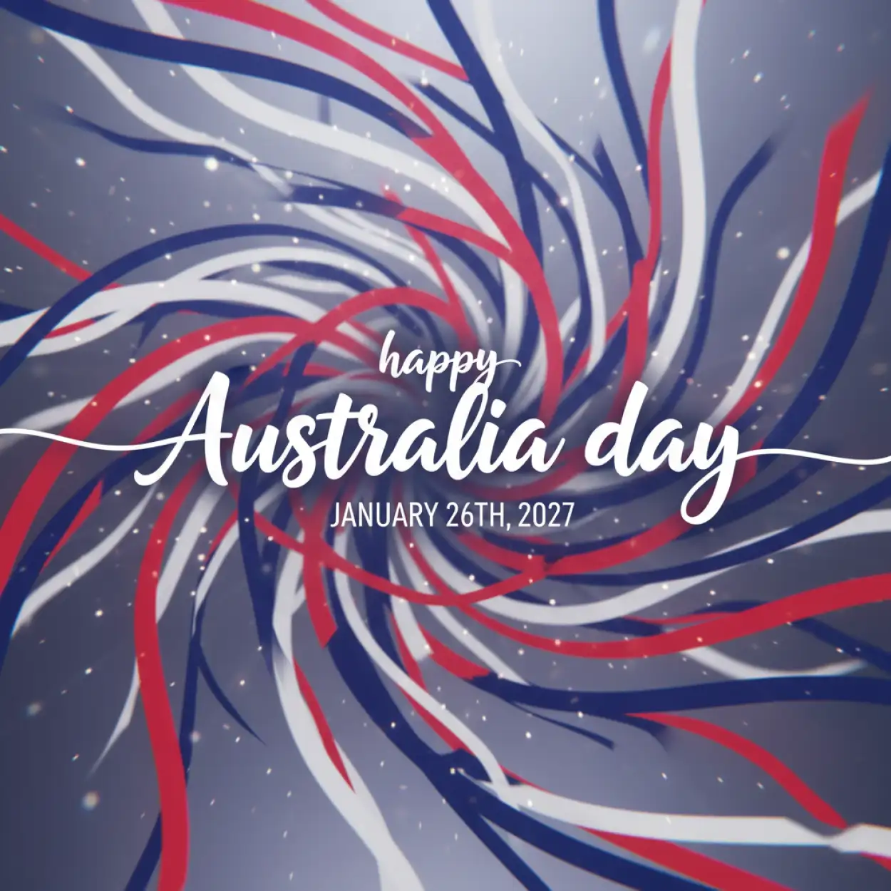 australia day festive background