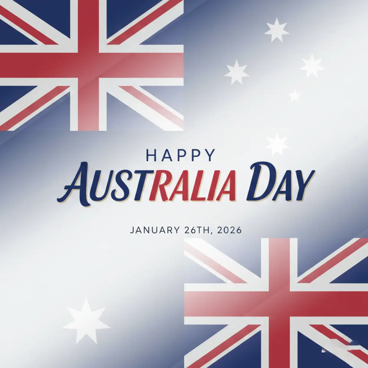 australia day landing page banner
