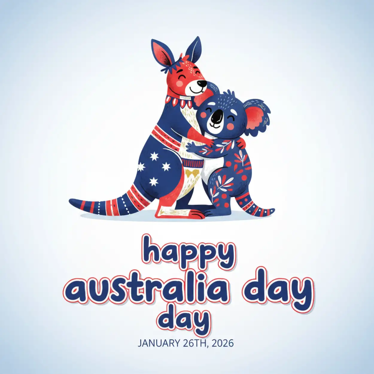 australia day vector illustration