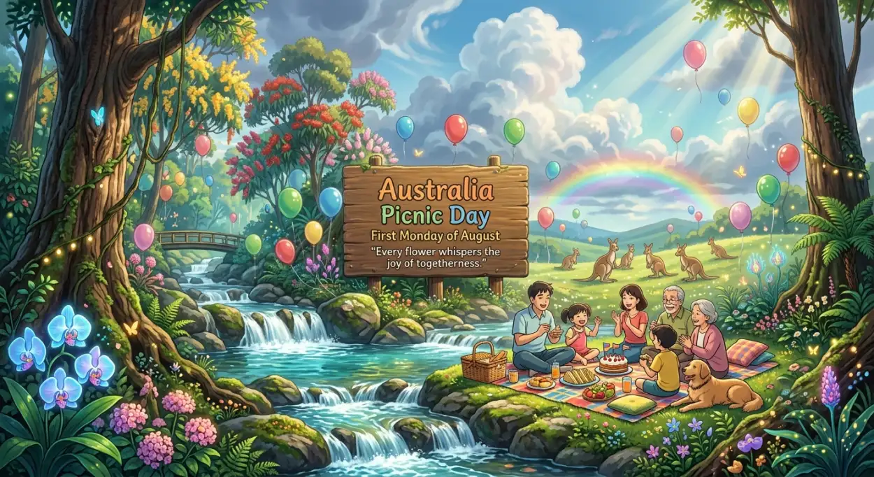 Free Download Australia Picnic Day 2026 4k Background - High Quality Australia Picnic Day 2026 Background Image