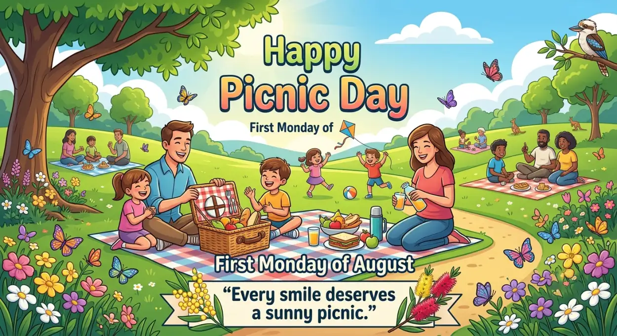 Free Download Australia Picnic Day 2026 Eps Illustration - High Quality Australia Picnic Day 2026 Image