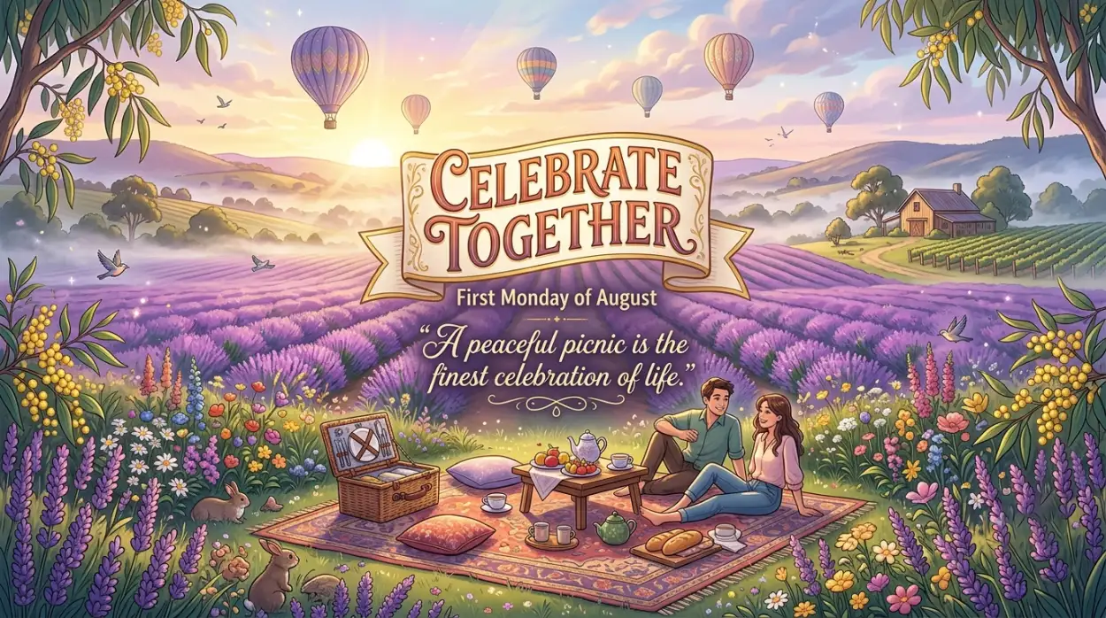 Free Download Australia Picnic Day 2026 Event Banner - High Quality Australia Picnic Day 2026 Image