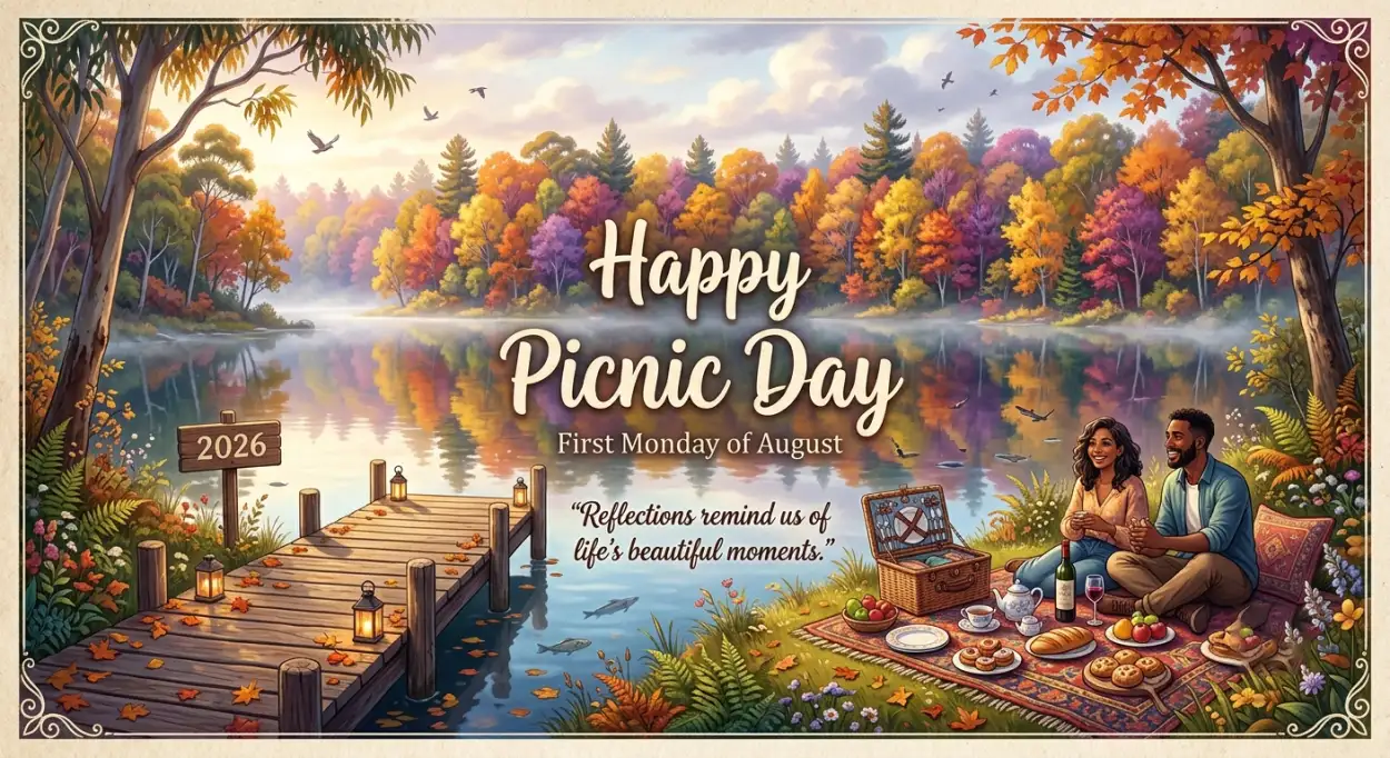 Free Download Australia Picnic Day 2026 Festive Illustration Pack - High Quality Australia Picnic Day 2026 Image