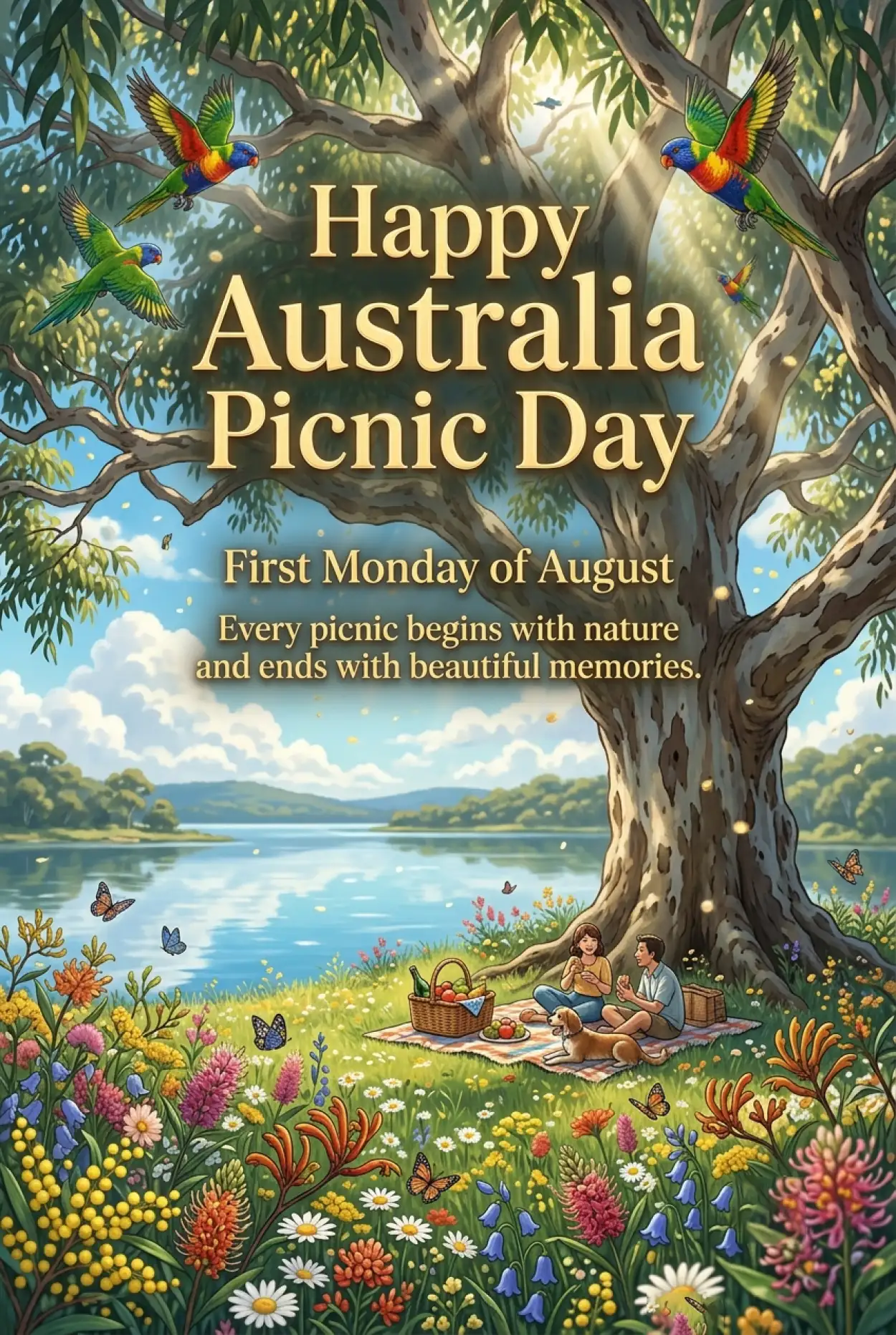 Free Download Australia Picnic Day 2026 Mobile Wallpaper - High Quality Australia Picnic Day 2026 Image